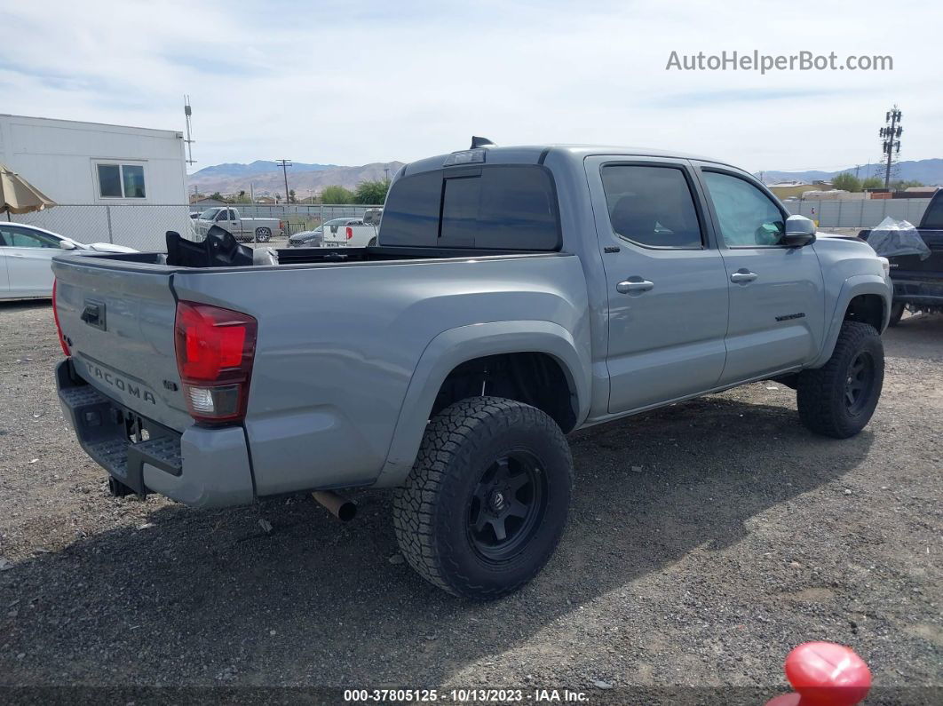 2021 Toyota Tacoma Sr5 V6 Gray vin: 5TFCZ5AN4MX254883