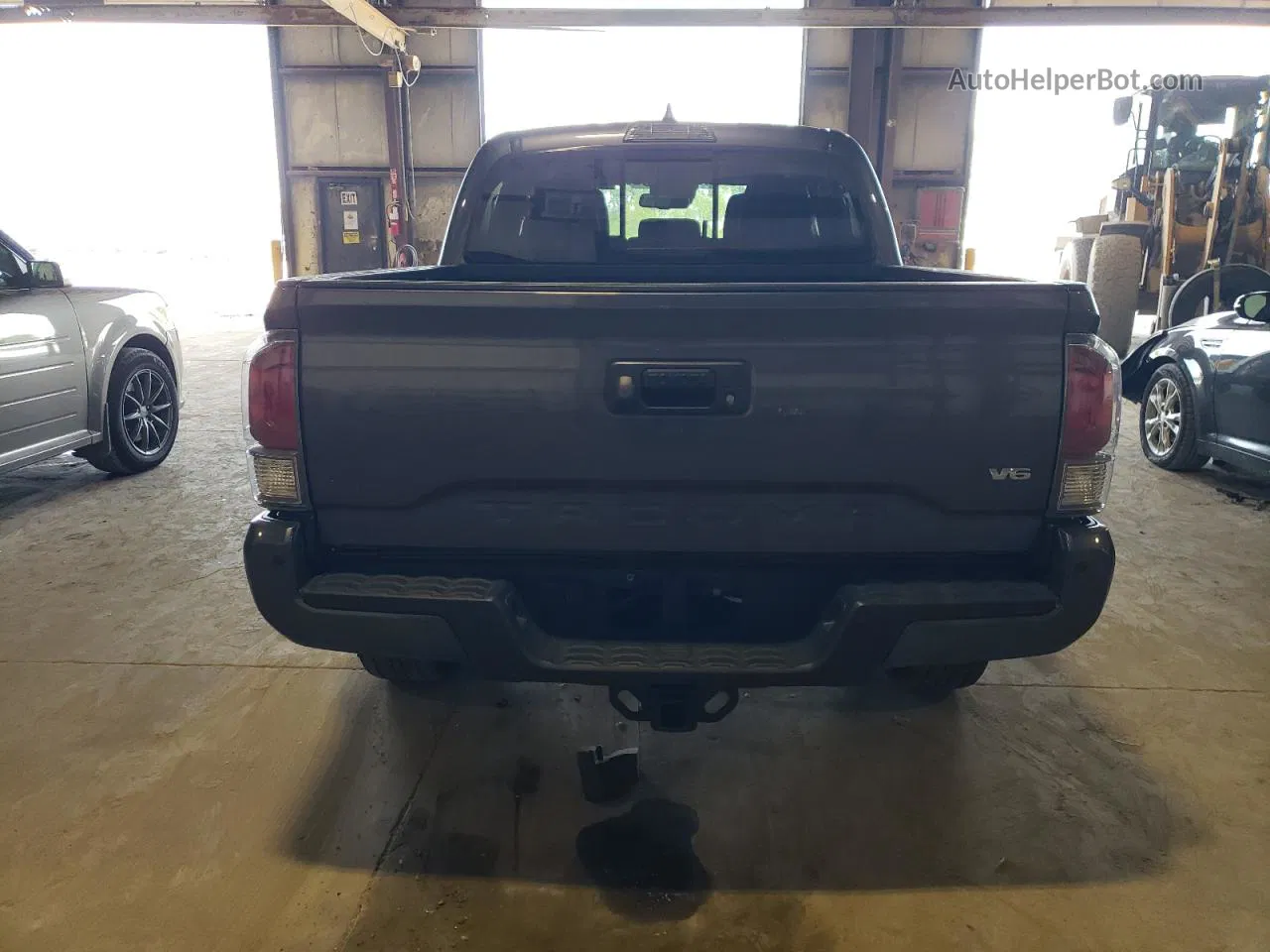 2021 Toyota Tacoma Double Cab Gray vin: 5TFCZ5AN4MX262210