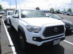 2021 Toyota Tacoma 4wd Sr/sr5/trd Sport White vin: 5TFCZ5AN4MX271814