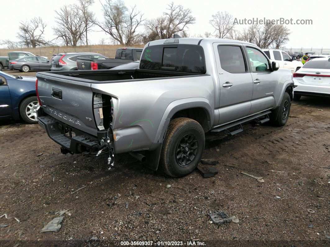 2021 Toyota Tacoma Sr5 V6 Серебряный vin: 5TFCZ5AN4MX281954