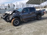 2017 Toyota Tacoma Double Cab Серый vin: 5TFCZ5AN5HX064967