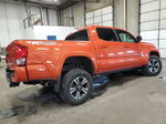 2017 Toyota Tacoma Double Cab Orange vin: 5TFCZ5AN5HX115111