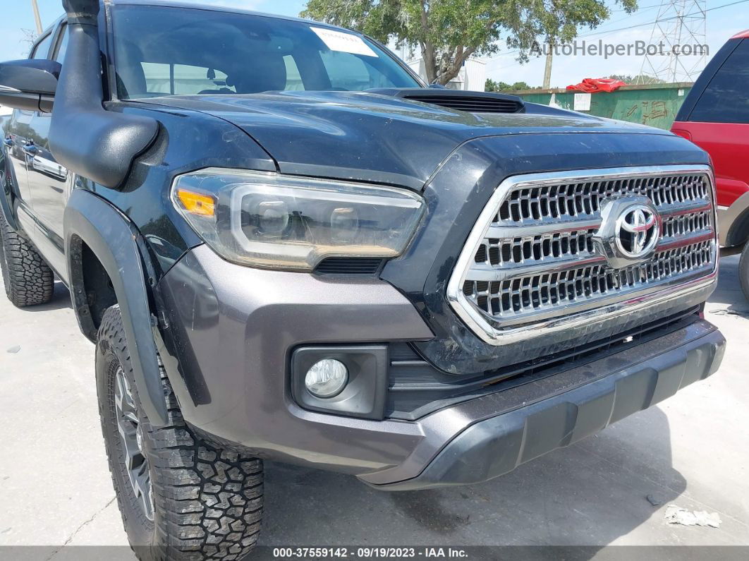 2019 Toyota Tacoma 4wd Sr/sr5/trd Sport Black vin: 5TFCZ5AN5KX178880