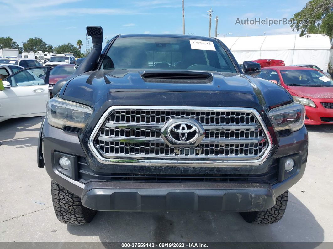 2019 Toyota Tacoma 4wd Sr/sr5/trd Sport Black vin: 5TFCZ5AN5KX178880