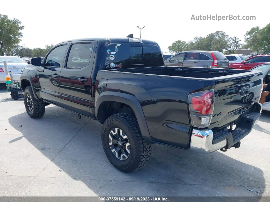 2019 Toyota Tacoma 4wd Sr/sr5/trd Sport Black vin: 5TFCZ5AN5KX178880