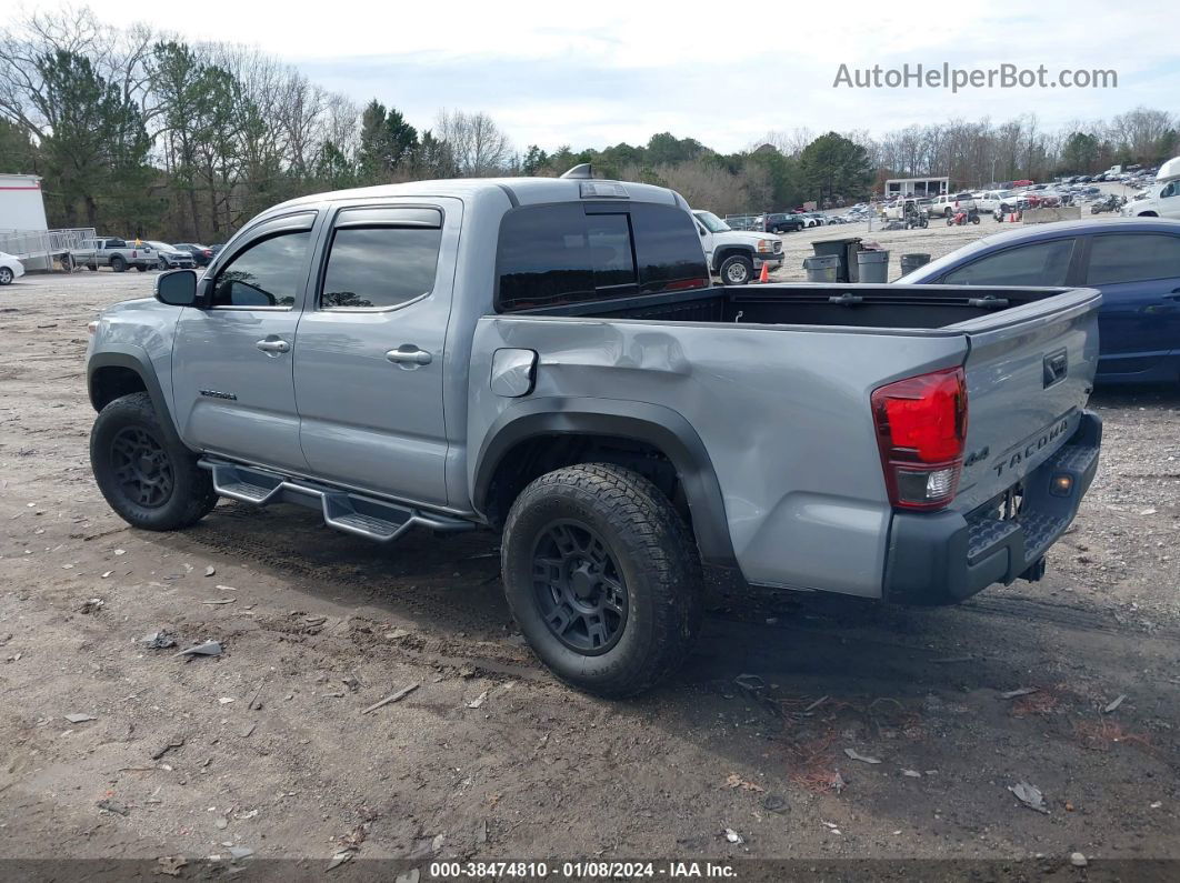 2019 Toyota Tacoma Trd Off Road Silver vin: 5TFCZ5AN5KX180418