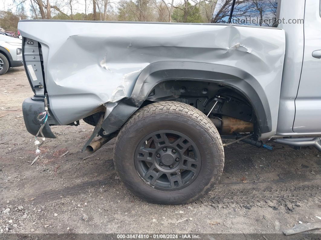 2019 Toyota Tacoma Trd Off Road Silver vin: 5TFCZ5AN5KX180418