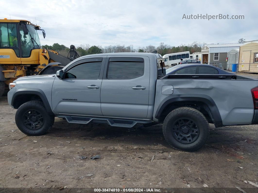 2019 Toyota Tacoma Trd Off Road Silver vin: 5TFCZ5AN5KX180418