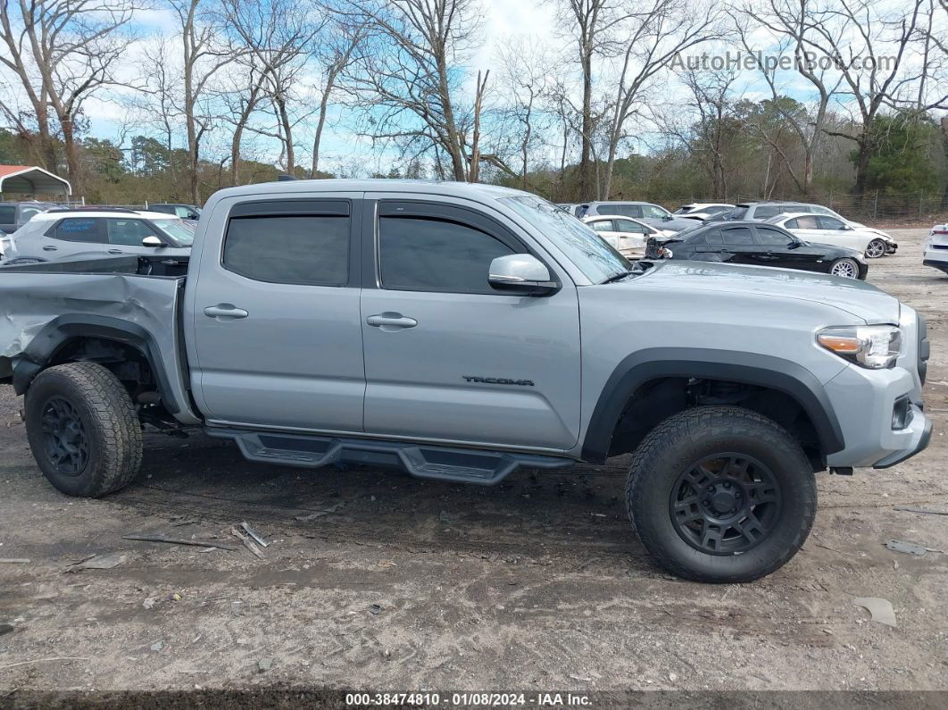 2019 Toyota Tacoma Trd Off Road Silver vin: 5TFCZ5AN5KX180418