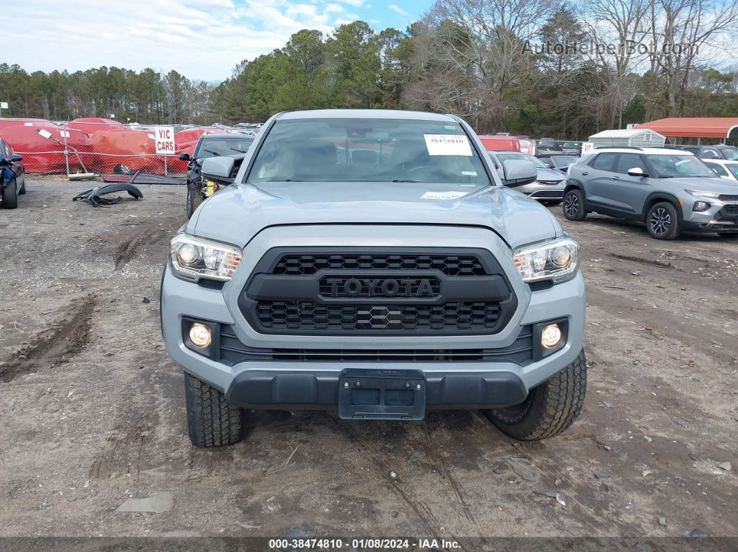 2019 Toyota Tacoma Trd Off Road Silver vin: 5TFCZ5AN5KX180418