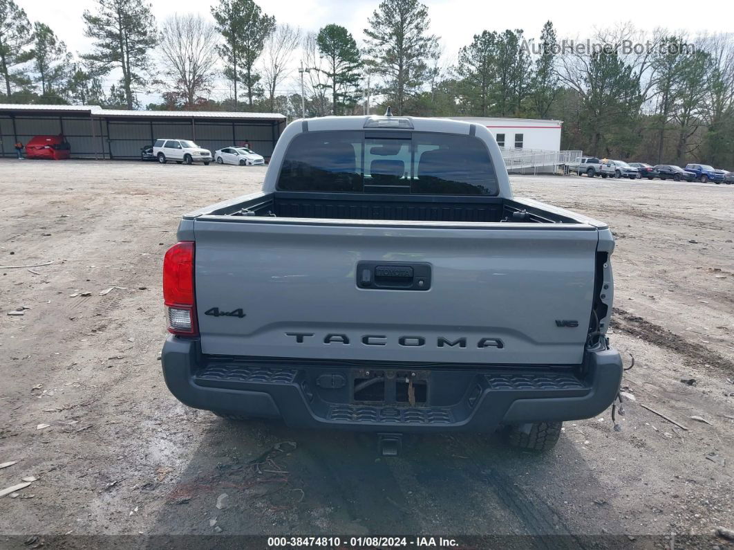 2019 Toyota Tacoma Trd Off Road Silver vin: 5TFCZ5AN5KX180418