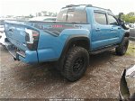 2019 Toyota Tacoma 4wd Sr/sr5/trd Sport Blue vin: 5TFCZ5AN5KX185229