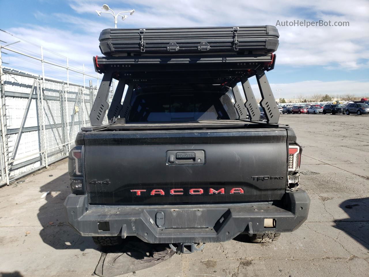 2019 Toyota Tacoma Double Cab Black vin: 5TFCZ5AN5KX201865