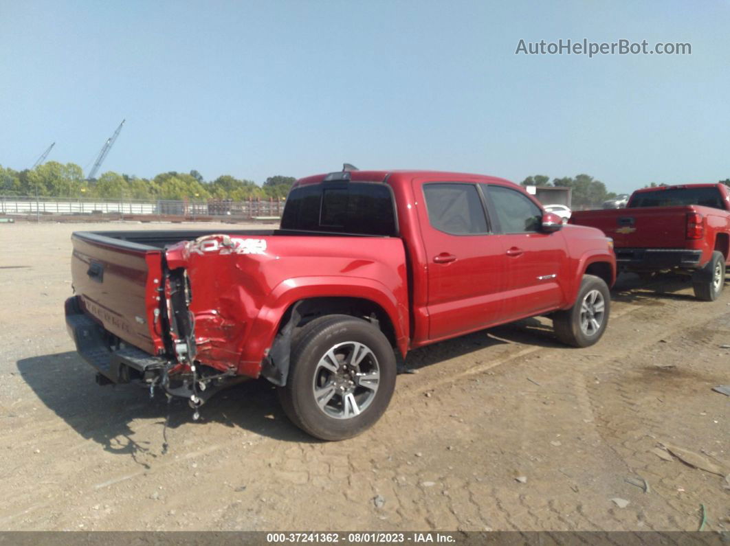 2019 Toyota Tacoma 4wd Sr/sr5/trd Sport Red vin: 5TFCZ5AN5KX204037