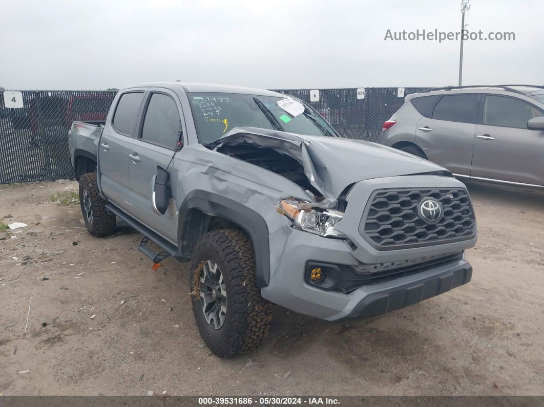 2020 Toyota Tacoma Trd Off-road Gray vin: 5TFCZ5AN5LX231739