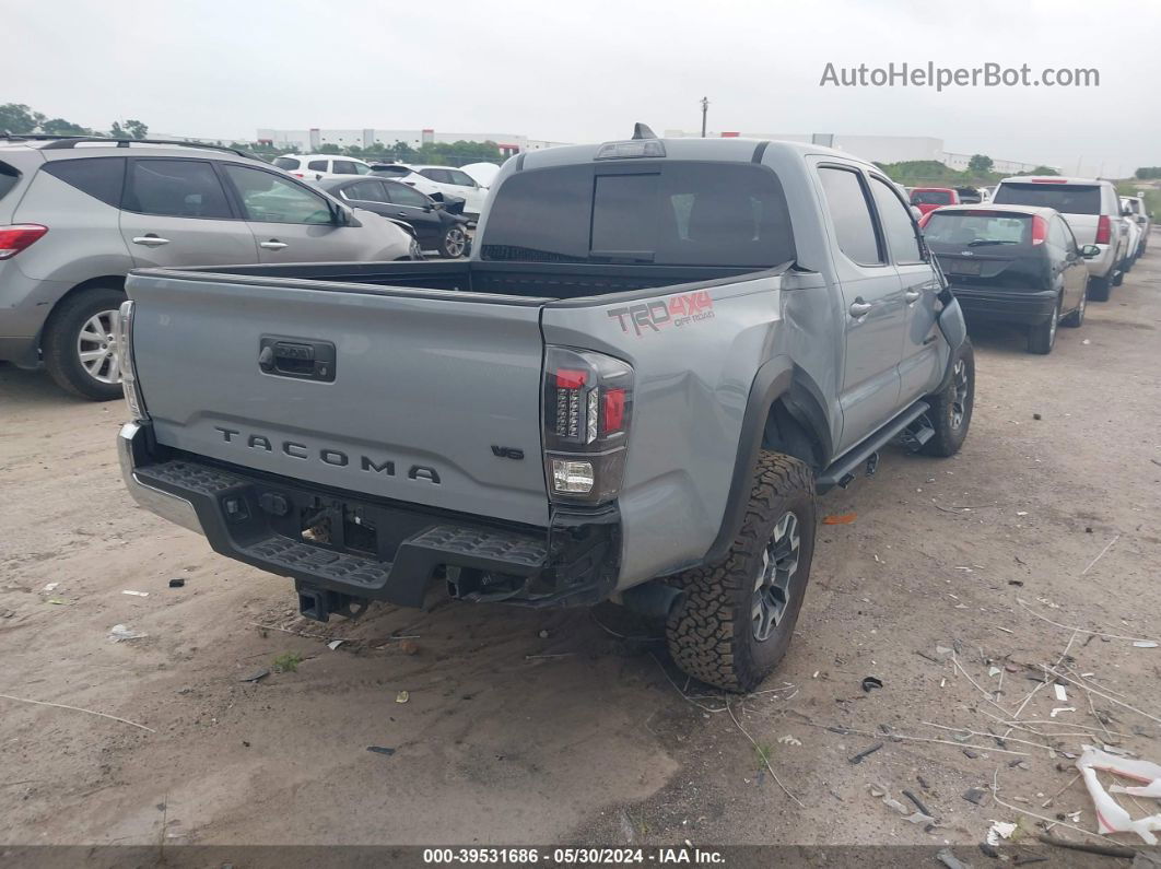 2020 Toyota Tacoma Trd Off-road Gray vin: 5TFCZ5AN5LX231739