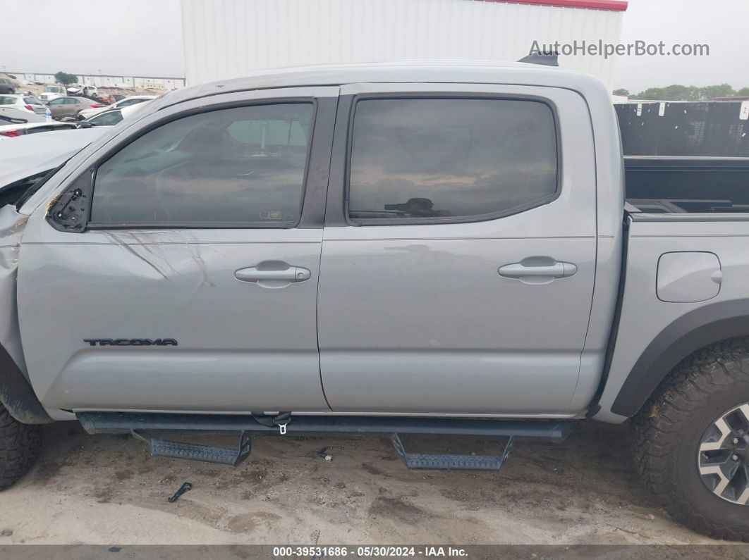 2020 Toyota Tacoma Trd Off-road Gray vin: 5TFCZ5AN5LX231739