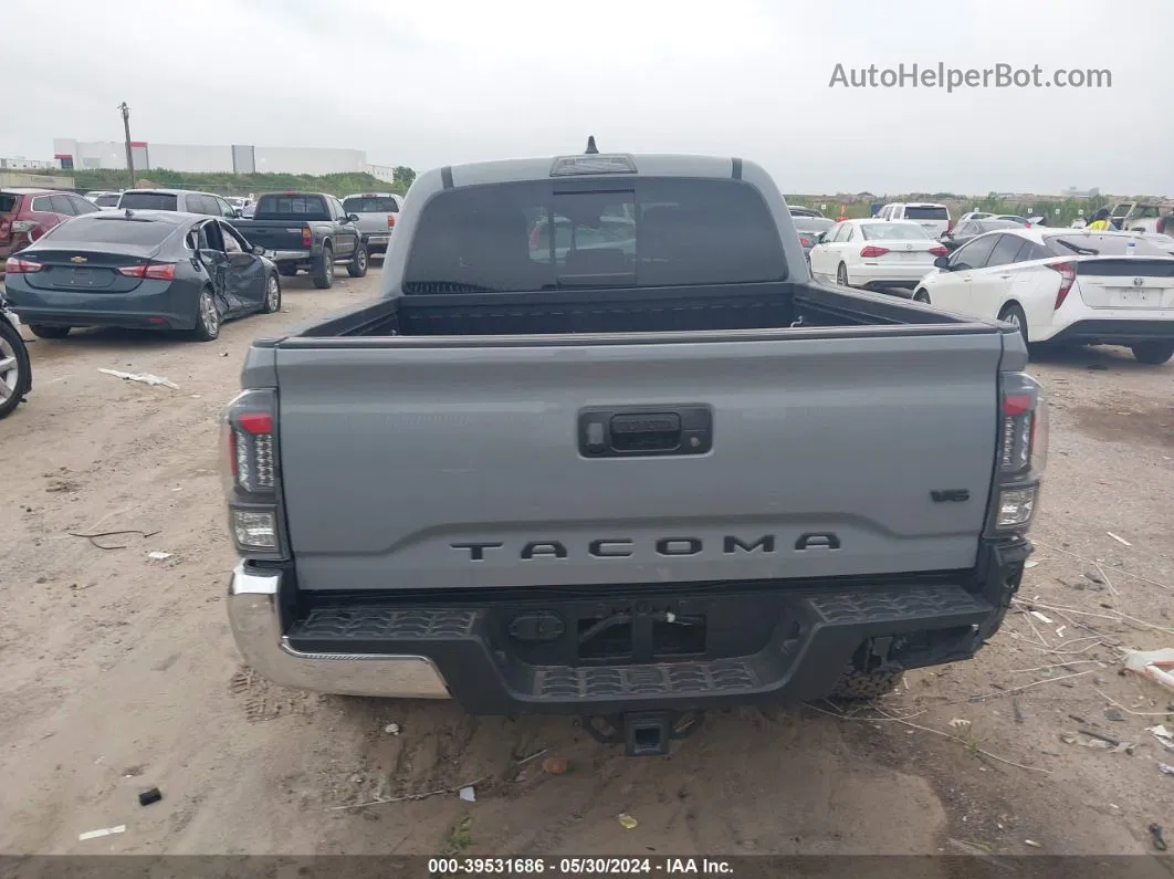 2020 Toyota Tacoma Trd Off-road Gray vin: 5TFCZ5AN5LX231739