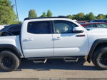 2021 Toyota Tacoma 4wd Sr/sr5/trd Sport White vin: 5TFCZ5AN5MX254892