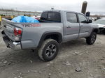 2021 Toyota Tacoma Double Cab Gray vin: 5TFCZ5AN5MX266346