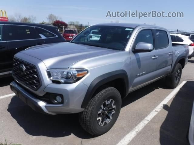 2021 Toyota Tacoma 4wd Sr/sr5/trd Sport Серебряный vin: 5TFCZ5AN5MX269201