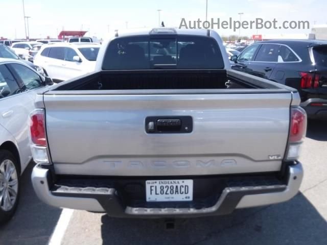 2021 Toyota Tacoma 4wd Sr/sr5/trd Sport Silver vin: 5TFCZ5AN5MX269201