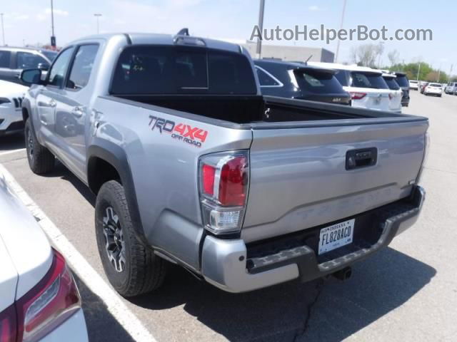 2021 Toyota Tacoma 4wd Sr/sr5/trd Sport Серебряный vin: 5TFCZ5AN5MX269201