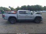 2021 Toyota Tacoma 4wd Sr/sr5/trd Sport Gray vin: 5TFCZ5AN5MX282949