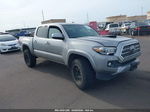 2017 Toyota Tacoma Trd Sport Silver vin: 5TFCZ5AN6HX110600