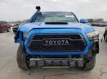 2019 Toyota Tacoma Double Cab Blue vin: 5TFCZ5AN6KX179651