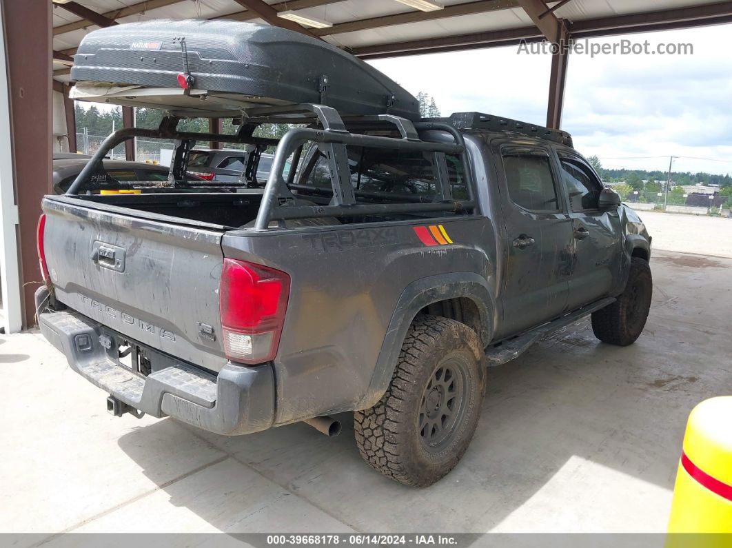 2019 Toyota Tacoma Trd Off Road Gray vin: 5TFCZ5AN6KX180007