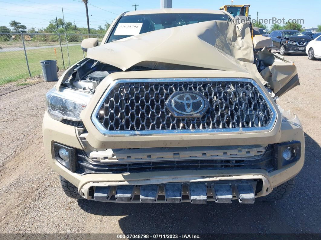 2019 Toyota Tacoma 4wd Sr/sr5/trd Sport Beige vin: 5TFCZ5AN6KX209845