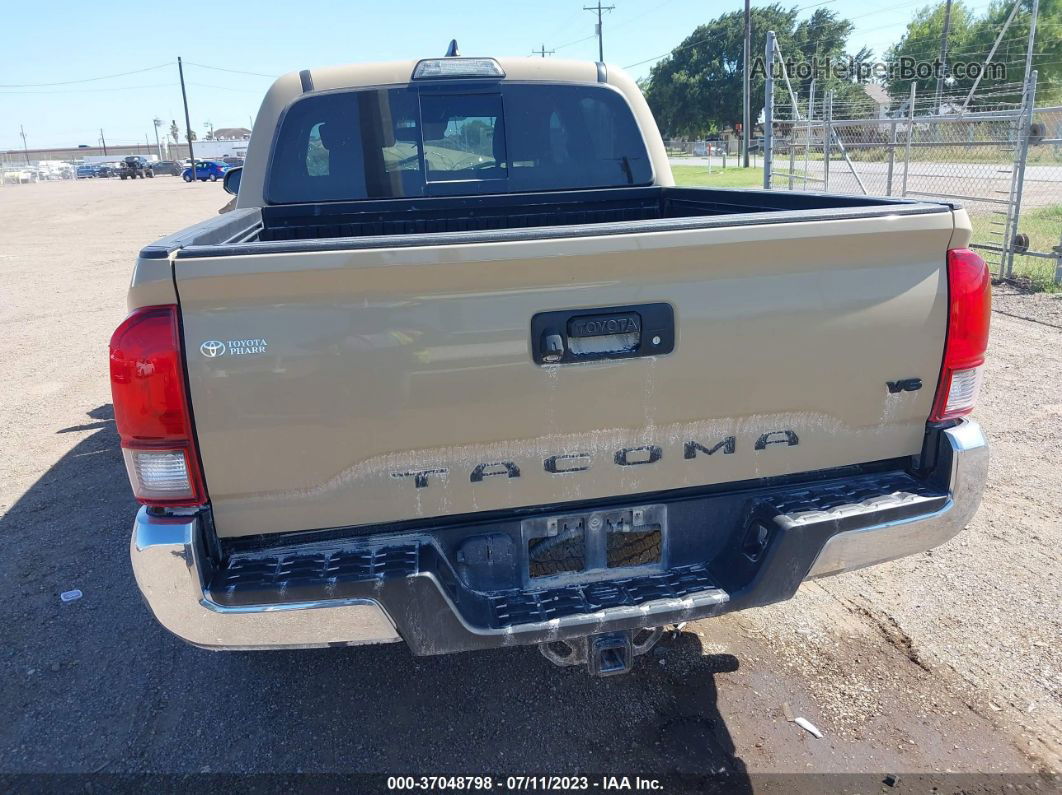 2019 Toyota Tacoma 4wd Sr/sr5/trd Sport Beige vin: 5TFCZ5AN6KX209845