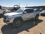 2020 Toyota Tacoma Double Cab Silver vin: 5TFCZ5AN6LX217428