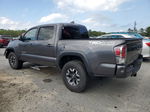 2020 Toyota Tacoma Double Cab Gray vin: 5TFCZ5AN6LX230874