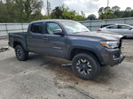 2020 Toyota Tacoma Double Cab Серый vin: 5TFCZ5AN6LX230874