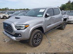 2021 Toyota Tacoma 4wd Sr/sr5/trd Sport Серебряный vin: 5TFCZ5AN6MX246395