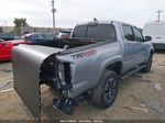 2021 Toyota Tacoma 4wd Sr/sr5/trd Sport Silver vin: 5TFCZ5AN6MX246395