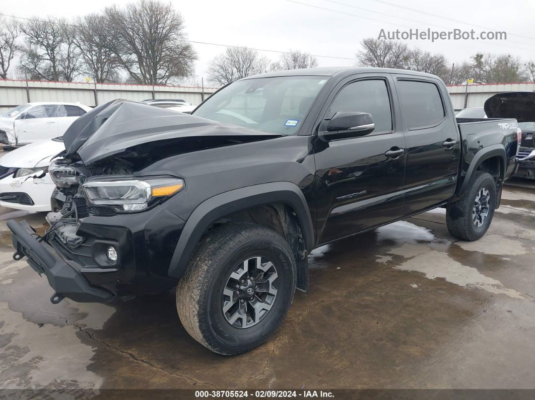 2021 Toyota Tacoma Trd Off-road Черный vin: 5TFCZ5AN6MX257249