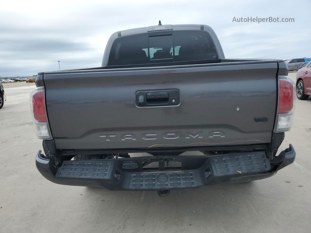 2021 Toyota Tacoma Double Cab Gray vin: 5TFCZ5AN6MX272883