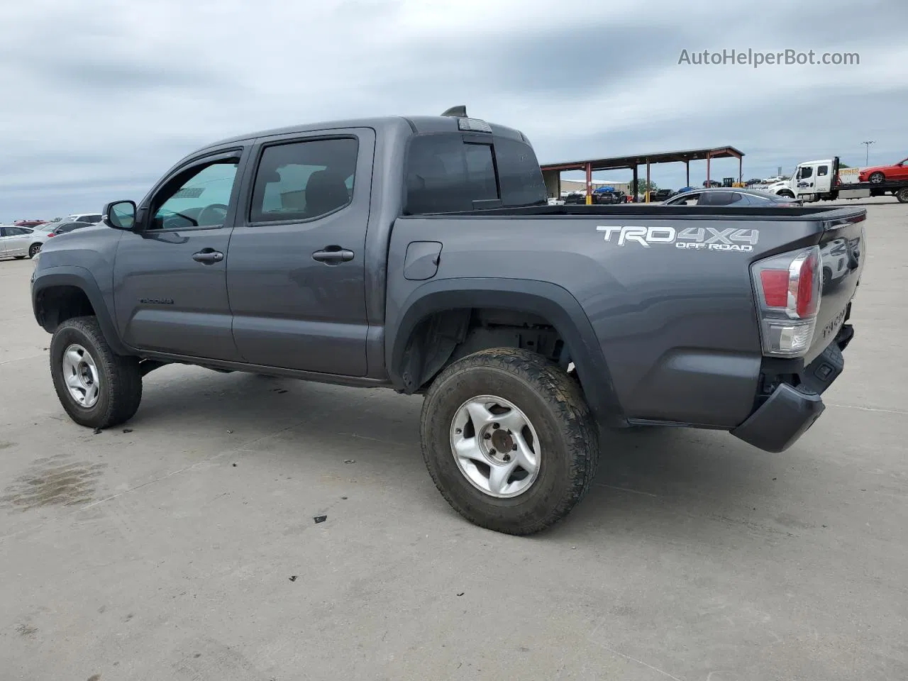 2021 Toyota Tacoma Double Cab Gray vin: 5TFCZ5AN6MX272883