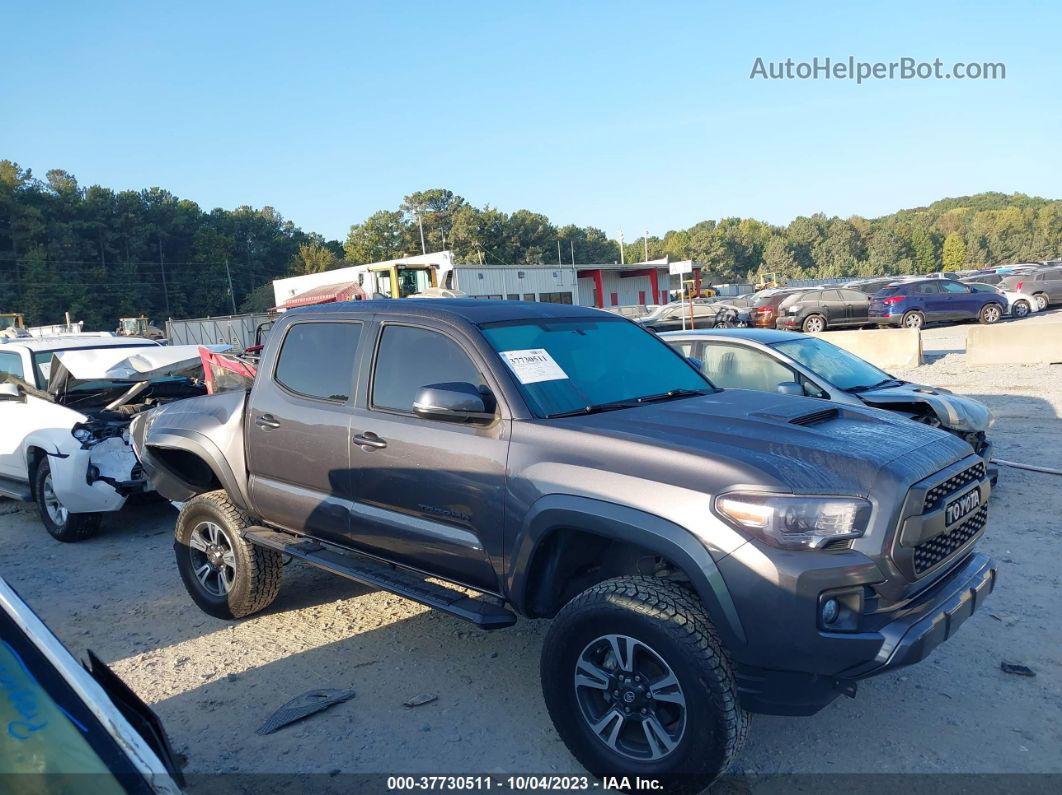 2017 Toyota Tacoma Trd Sport Серый vin: 5TFCZ5AN7HX072648