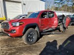 2020 Toyota Tacoma Double Cab Red vin: 5TFCZ5AN7LX224114
