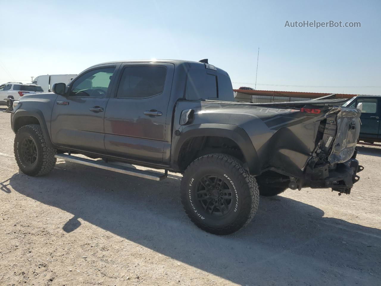 2020 Toyota Tacoma Double Cab Серый vin: 5TFCZ5AN7LX233623