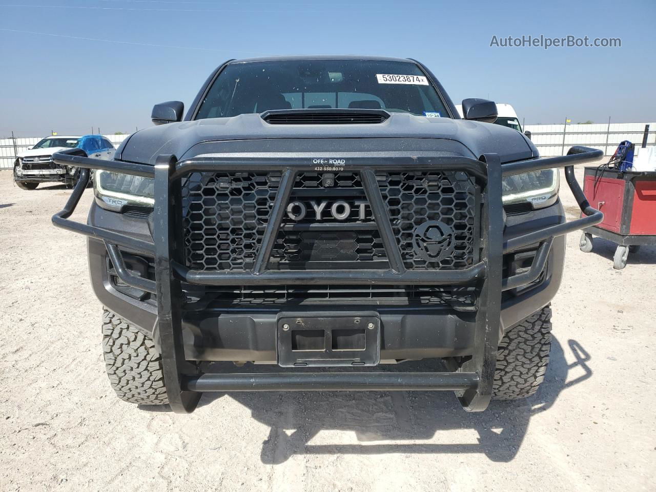 2020 Toyota Tacoma Double Cab Серый vin: 5TFCZ5AN7LX233623