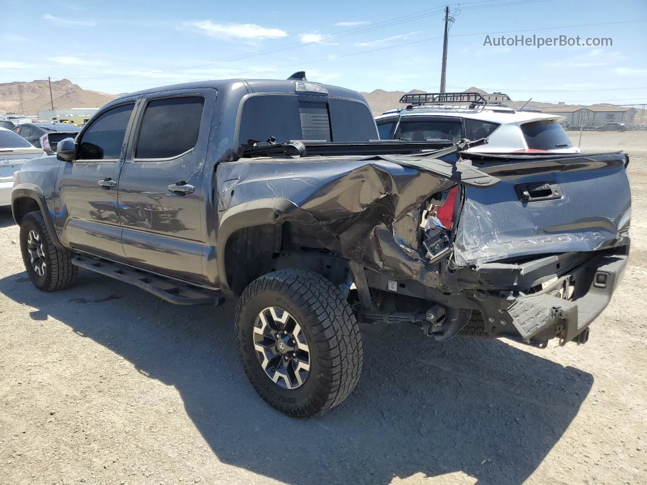 2020 Toyota Tacoma Double Cab Charcoal vin: 5TFCZ5AN7LX241706