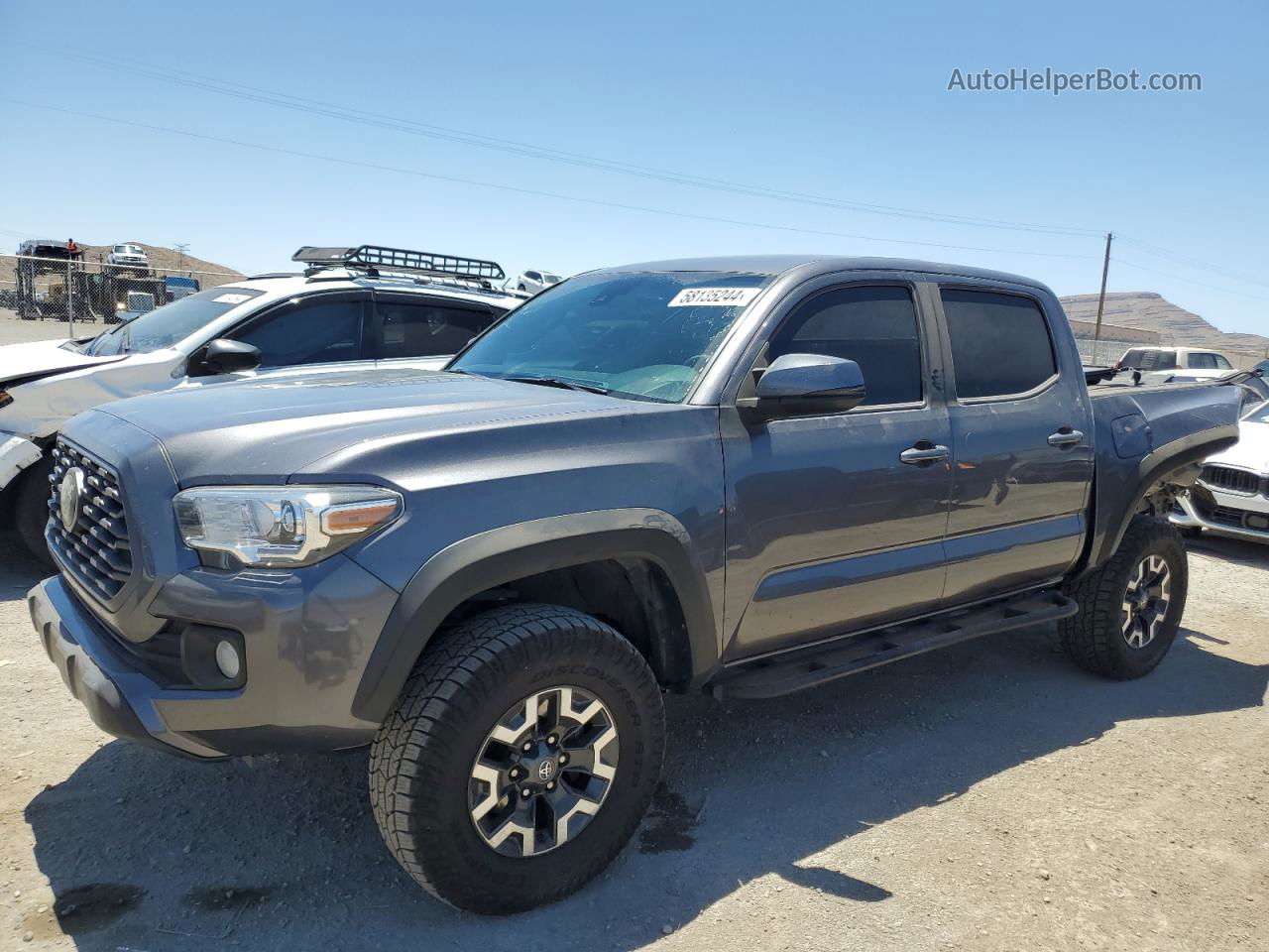 2020 Toyota Tacoma Double Cab Charcoal vin: 5TFCZ5AN7LX241706