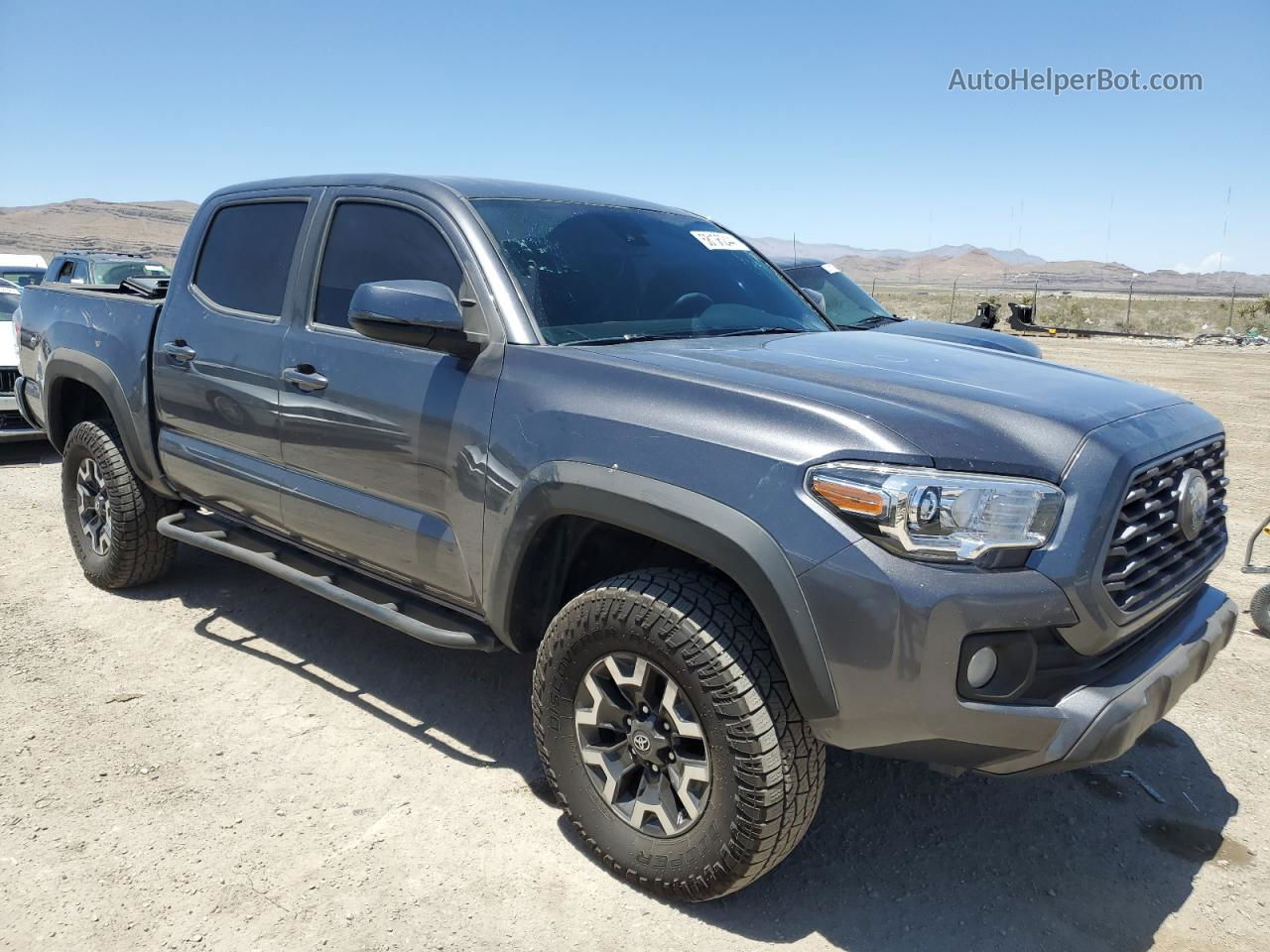 2020 Toyota Tacoma Double Cab Charcoal vin: 5TFCZ5AN7LX241706