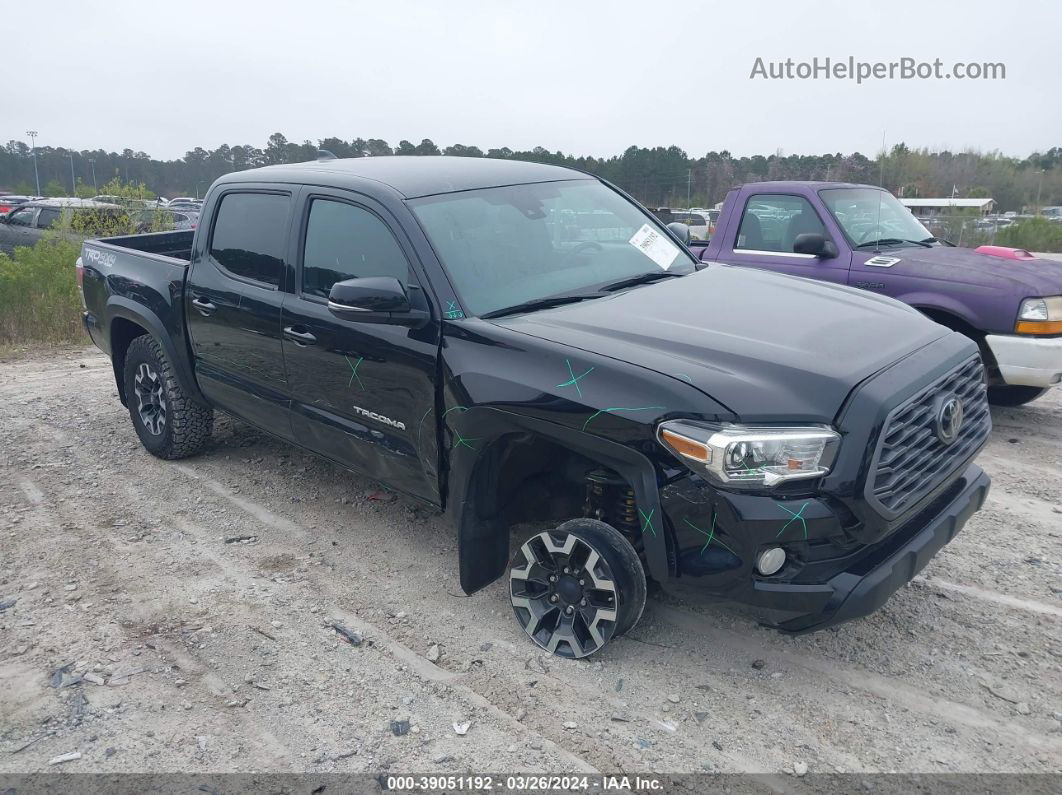 2020 Toyota Tacoma Double Cab/sr/sr5/trd Sport/trd Off Road/trd Pro Черный vin: 5TFCZ5AN7LX244279