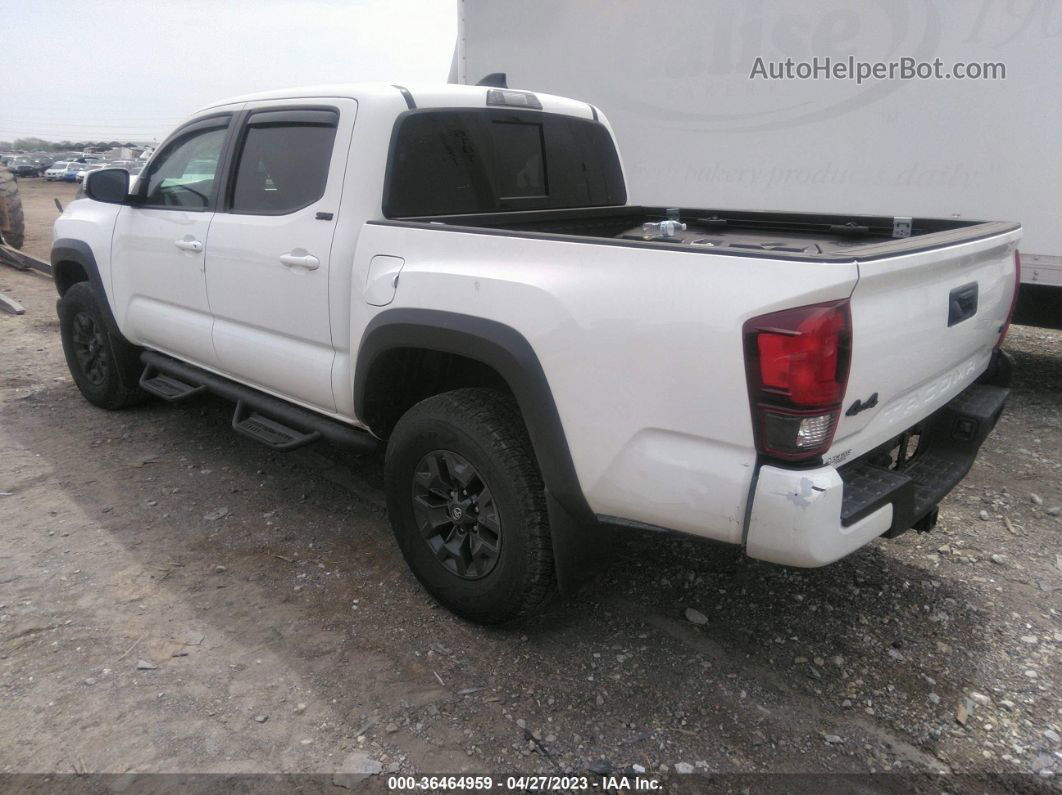 2021 Toyota Tacoma 4wd Sr/sr5/trd Sport White vin: 5TFCZ5AN7MX245885